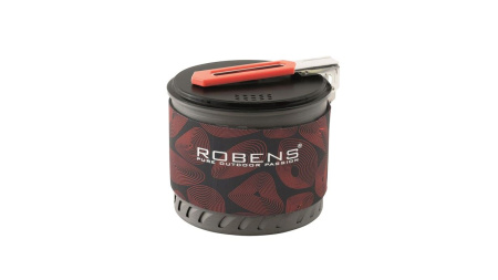 Котелок Robens Turbo Pot (14.8 x 11 см; grey/red)